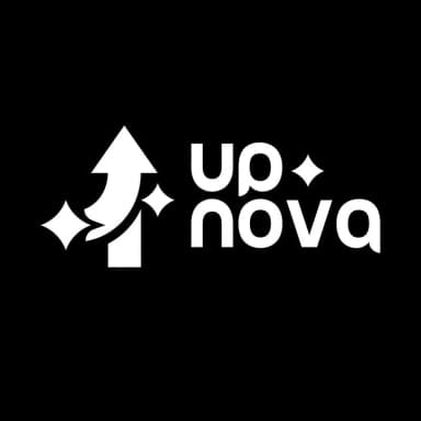 1UP Nova logo - Client of Thiemo Boven at Lunaty
